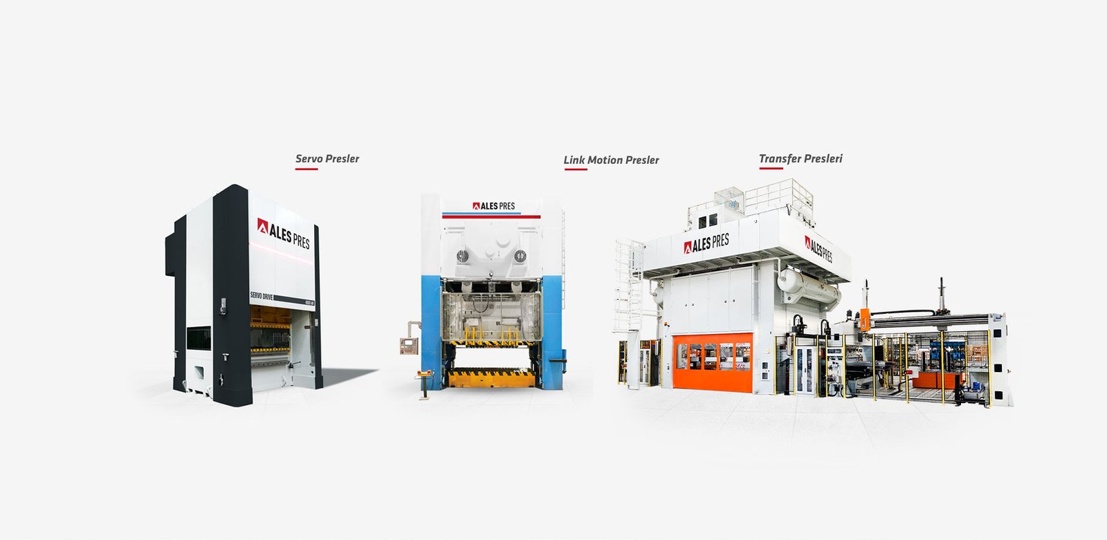 Ales Pres, Servo Presleri, Link Motion Presler, Transfer Preslerii